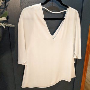White House Black Market V-neck blouse